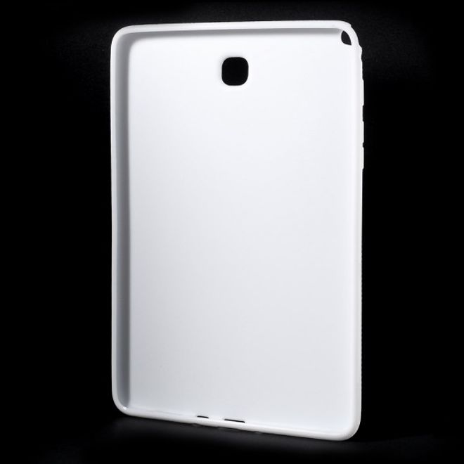 Samsung Galaxy Tab A 8.0 (T350) Elastisches Plastik Case X-Shape - weiss