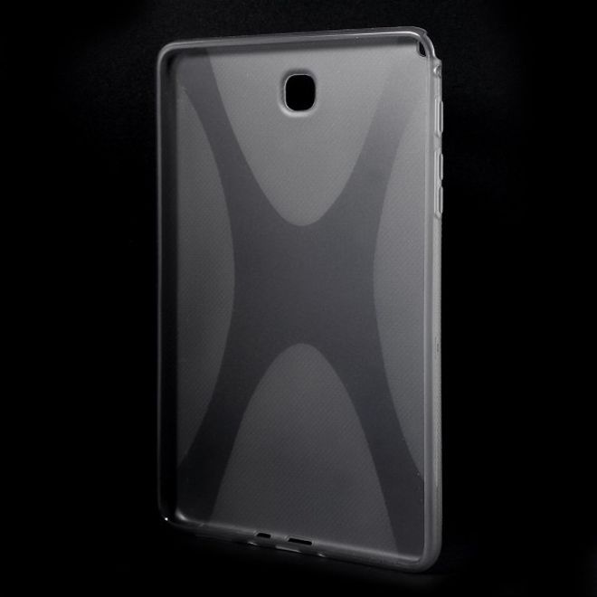 Samsung Galaxy Tab A 8.0 (T350) Elastisches Plastik Case X-Shape - grau
