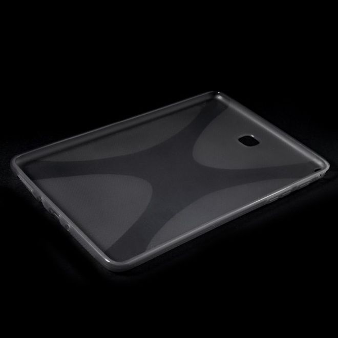 Samsung Galaxy Tab A 8.0 (T350) Elastisches Plastik Case X-Shape - grau