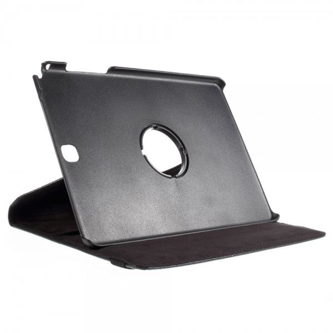 Samsung Galaxy Tab A 9.7  Leder Case mit Litchitextur - schwarz