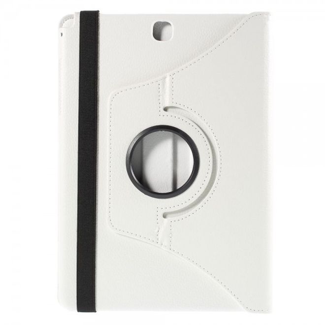 Samsung Galaxy Tab A 9.7  Leder Case mit Litchitextur - weiss