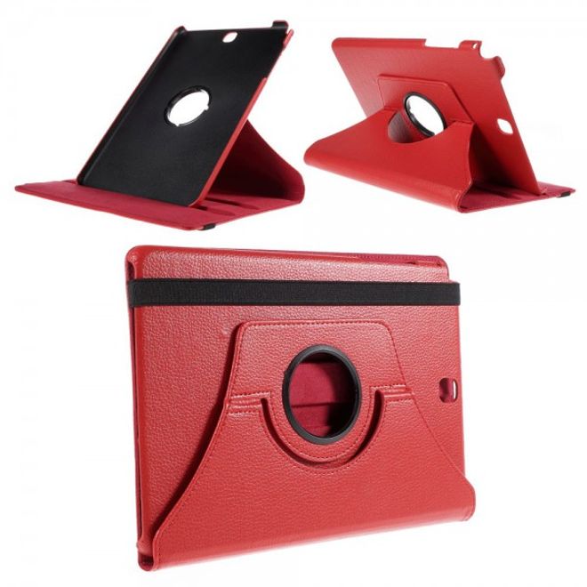 Samsung Galaxy Tab A 9.7  Leder Case mit Litchitextur - rot