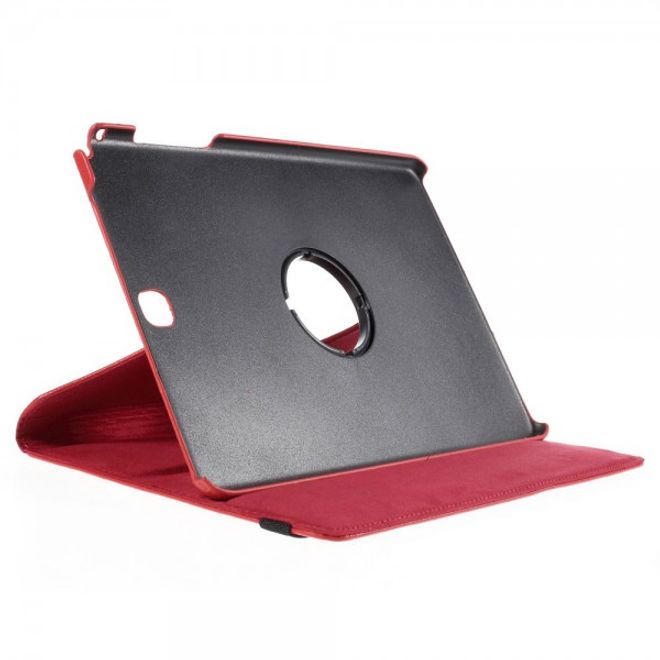 Samsung Galaxy Tab A 9.7  Leder Case mit Litchitextur - rot