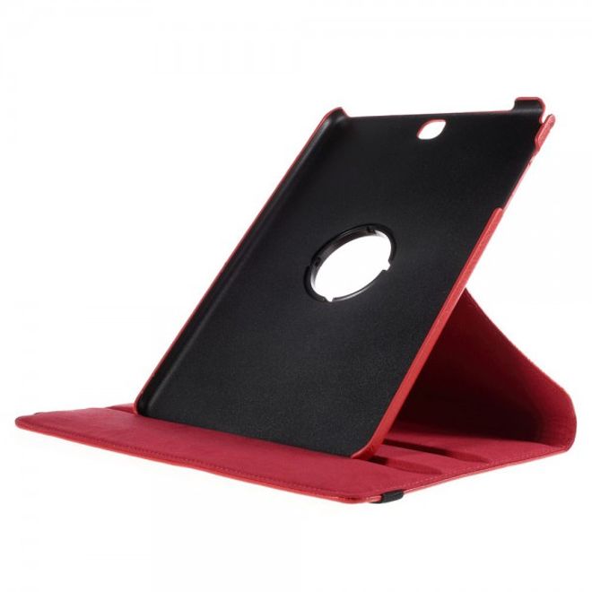 Samsung Galaxy Tab A 9.7  Leder Case mit Litchitextur - rot