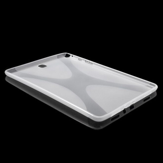 Samsung Galaxy Tab A 9.7  Elastisches Plastik Case X-Shape - transparent