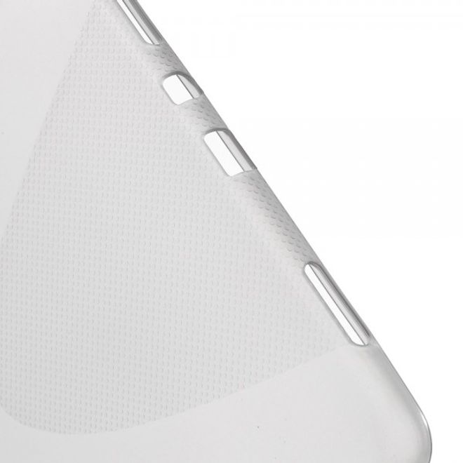 Samsung Galaxy Tab A 9.7  Elastisches Plastik Case X-Shape - grau