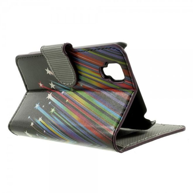 Wiko Goa Leder Case mit Meteorschauer