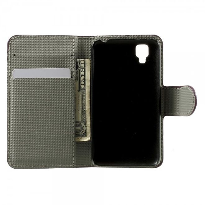 Wiko Goa Leder Case mit Meteorschauer