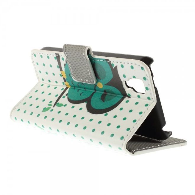 Wiko Goa Leder Case mit schlafender Eule