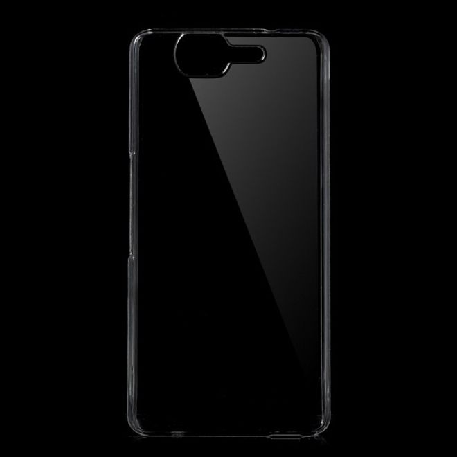 Wiko Highway Kristallklares Hart Plastik Case - transparent