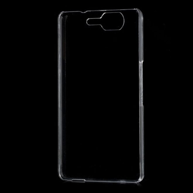 Wiko Highway Kristallklares Hart Plastik Case - transparent