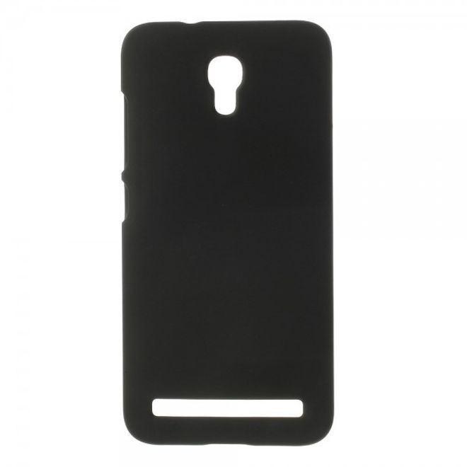 Alcatel One Touch Idol 2 Mini S Mattes Hart Plastik Case - schwarz