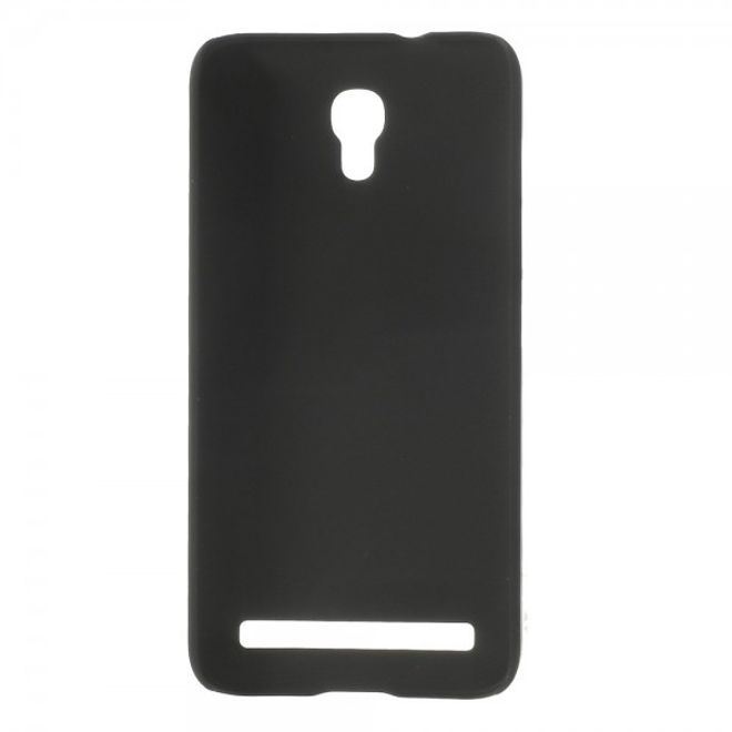 Alcatel One Touch Idol 2 Mini S Mattes Hart Plastik Case - schwarz