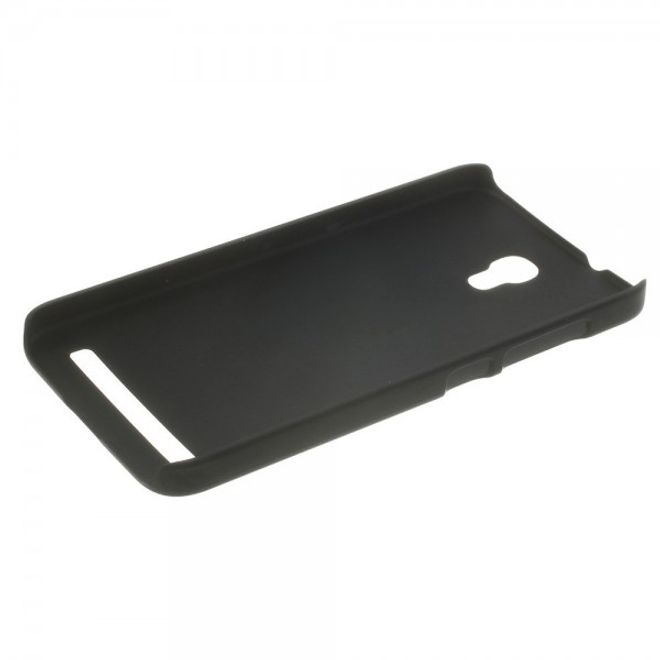 Alcatel One Touch Idol 2 Mini S Mattes Hart Plastik Case - schwarz