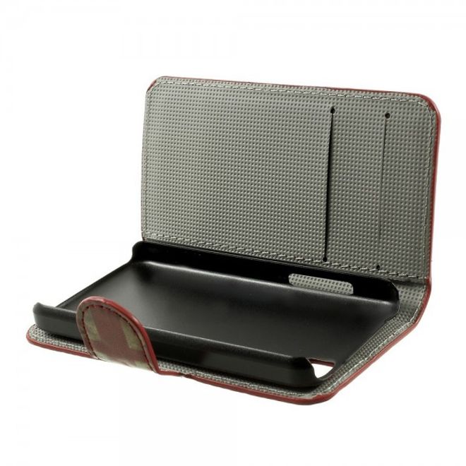Wiko Goa Leder Case mit UK Flagge retro-style