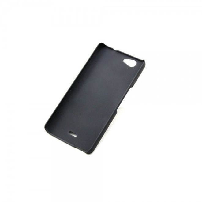 Wiko Highway Signs Gummiertes Hart Plastik Case - schwarz