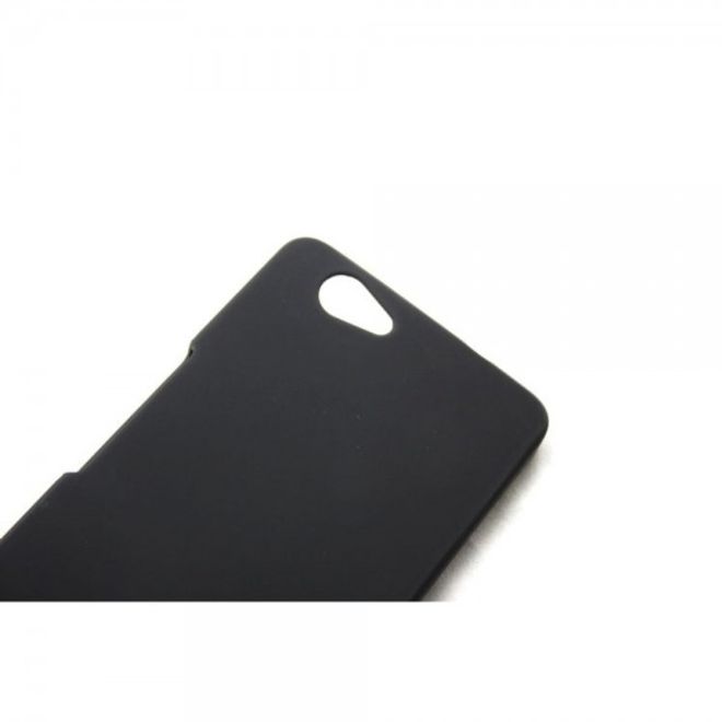 Wiko Highway Signs Gummiertes Hart Plastik Case - schwarz