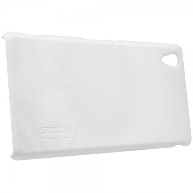 Nillkin - Sony Xperia M4 Aqua Hülle - Plastik Case - Super Frosted Shield Series - weiss