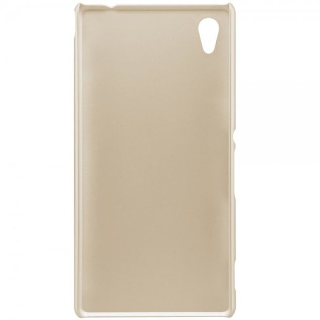 Nillkin - Sony Xperia M4 Aqua Hülle - Plastik Case - Super Frosted Shield Series - gold