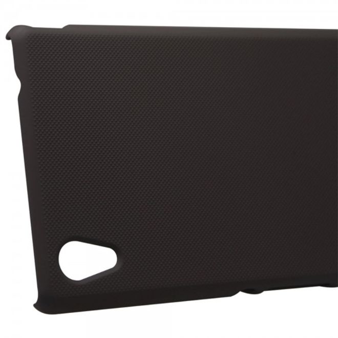 Nillkin - Sony Xperia M4 Aqua Hülle - Plastik Case - Super Frosted Shield Series - braun