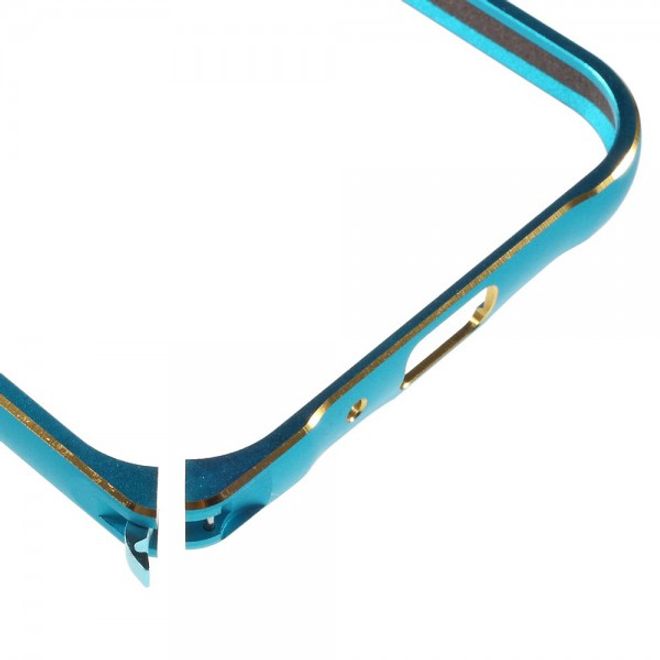 Samsung Galaxy J1 Passgenauer Metall Bumper - weiss