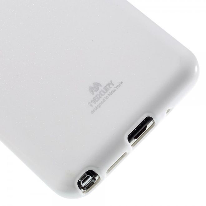 Samsung Galaxy Note 3 Lite/Neo Newsets Mercury Elastisches, leicht glänzendes Plastik Case - weiss