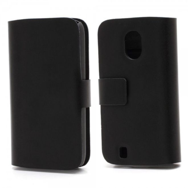 ZTE Blade 3 Echtleder Case von Doormoon (Beispielbild in Schwarz) - rot