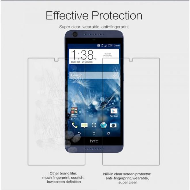 HTC Desire 626 Schutzfolie von Nillkin - ultraklar