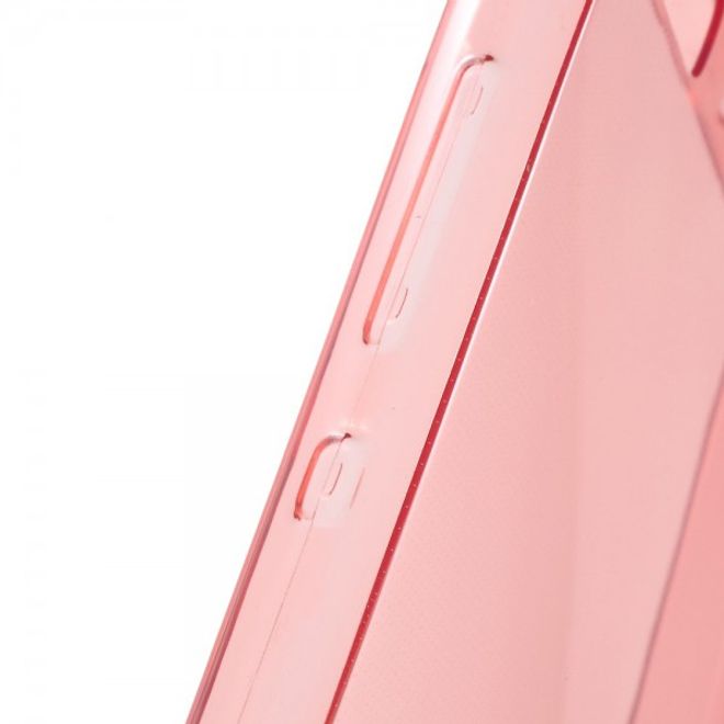 Huawei P8 Lite Ultradünnes (0.6mm), elastisches Plastik Case - rot