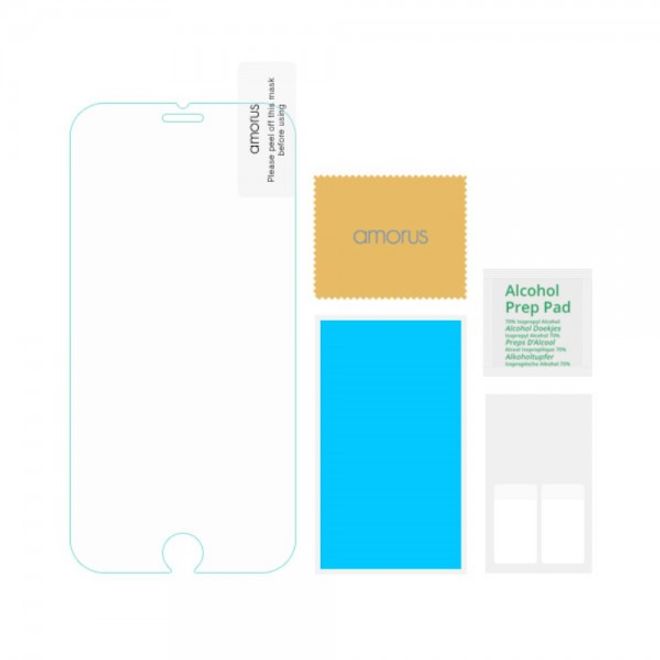 iPhone 6/6S Anti-Explosions Schutzfolie aus gehärtetem Glas von Amorus