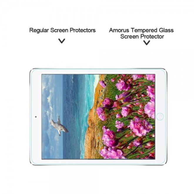 iPad Air Anti-Explosions Schutzfolie aus gehärtetem Glas von Amorus