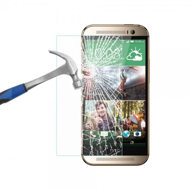 HTC One (M8) Schutzfolie aus gehärtetem Glas von Amorus