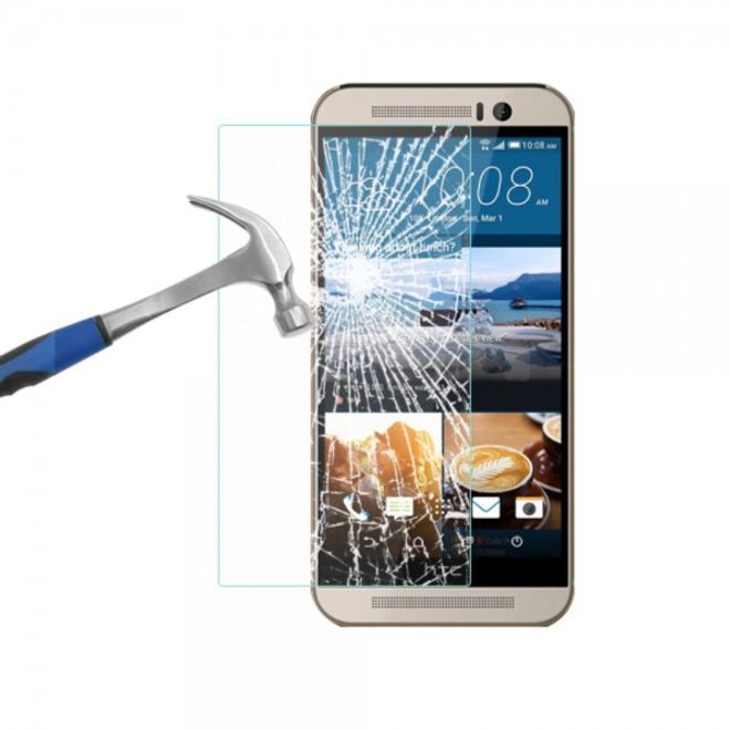HTC One (M9) Schutzfolie aus gehärtetem Glas von Amorus