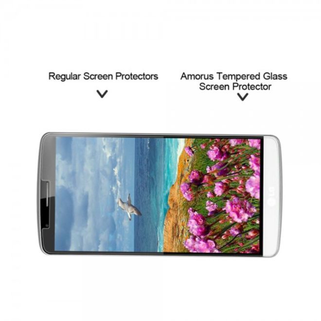 LG G3 Schutzfolie aus gehärtetem Glas von Amorus