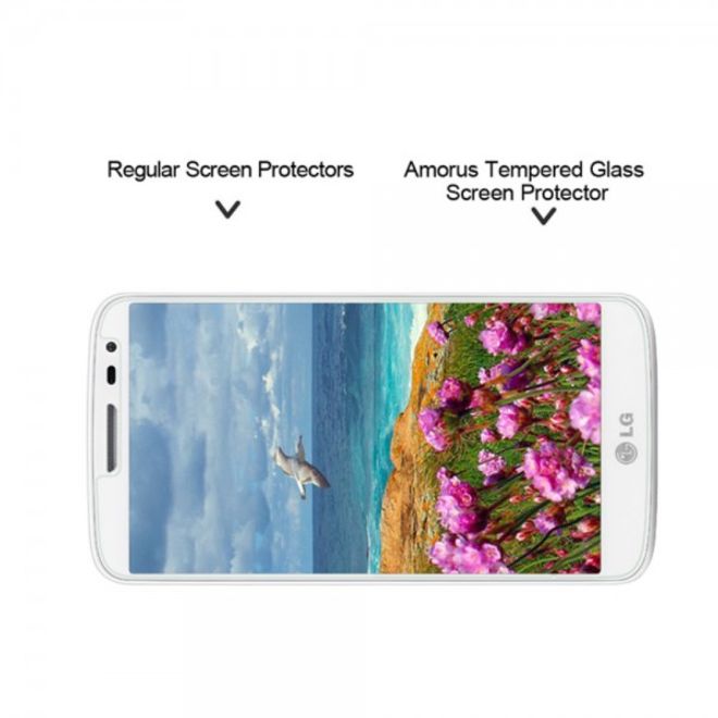 LG G2 Mini Schutzfolie aus gehärtetem Glas von Amorus