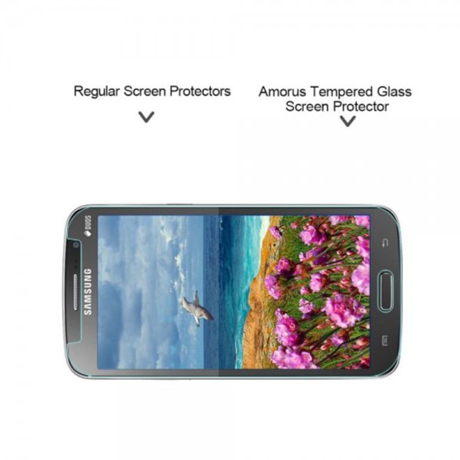 Samsung Galaxy Grand 2 Duos Schutzfolie aus gehärtetem Glas von Amorus