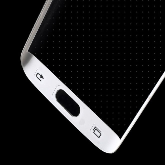Galaxy S6 Edge Schutzfolie aus gehärtetem Glas für die ganze Vorderseite von Amorus - weiss