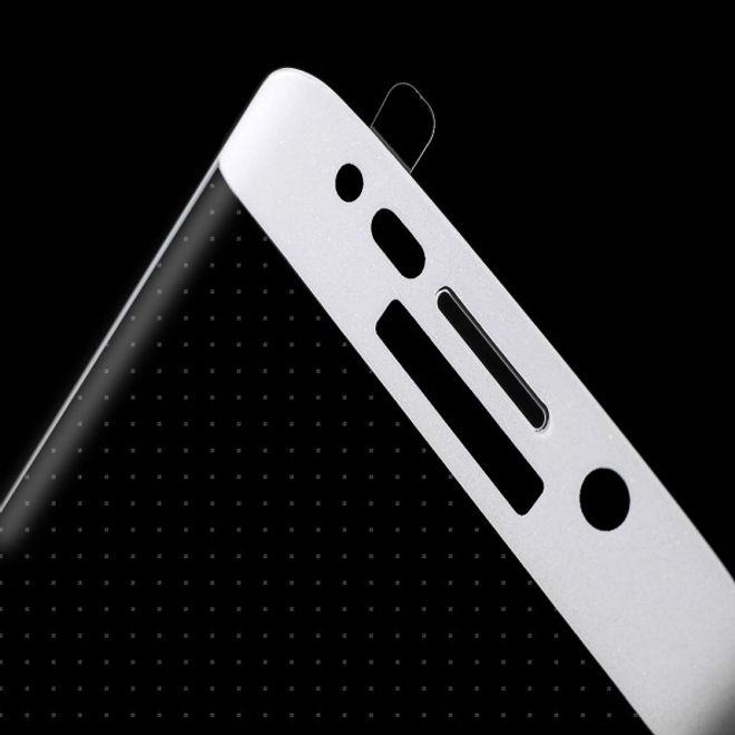 Galaxy S6 Edge Schutzfolie aus gehärtetem Glas für die ganze Vorderseite von Amorus - weiss