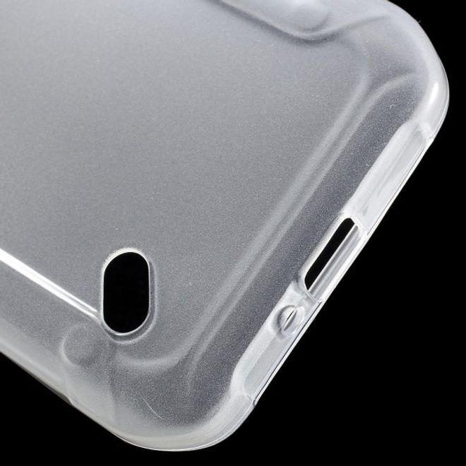 Samsung Galaxy S6 Active Elastisches, leicht glänzendes Plastik Case - transparent