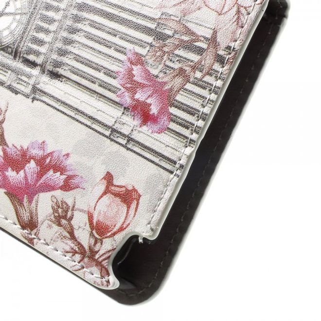 Samsung Galaxy Note 5 Leder Case mit Big Ben retro-style