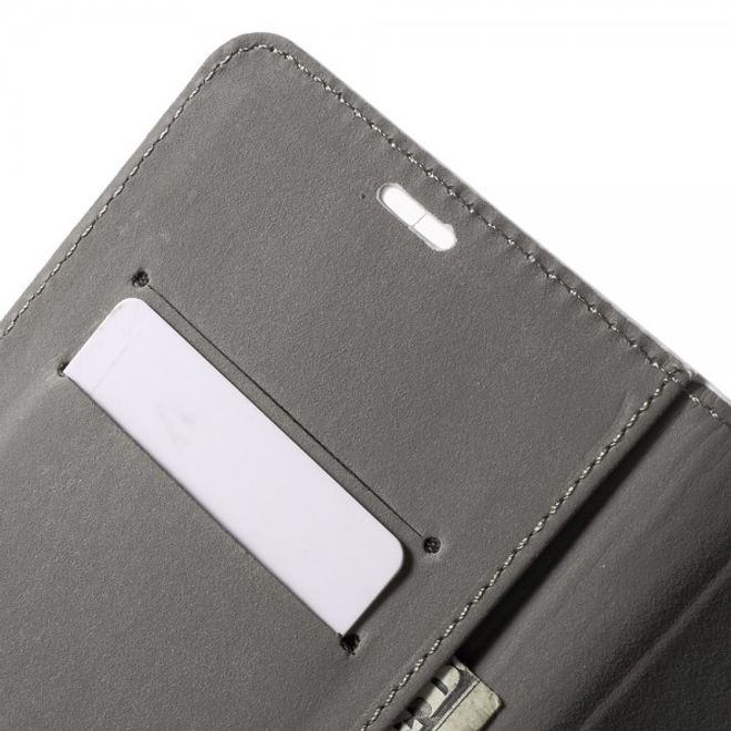 Samsung Galaxy Note 5 Leder Case mit Eiffelturm und Blumen