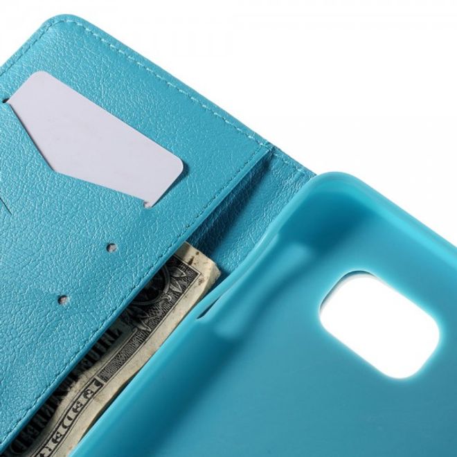 Samsung Galaxy Note 5 Leder Case mit wunderschönem Elefanten