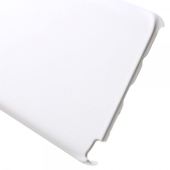 Samsung Galaxy Note 5 Gummiertes Hart Plastik Case - weiss