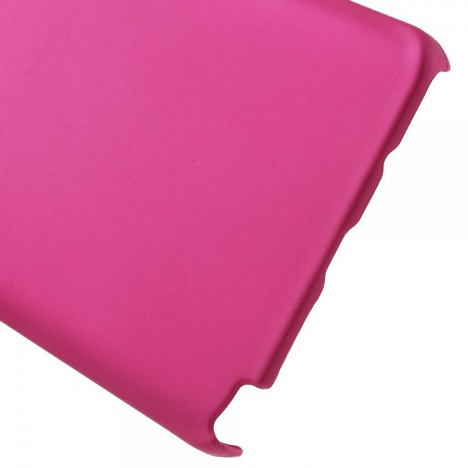 Samsung Galaxy Note 5 Gummiertes Hart Plastik Case - rosa