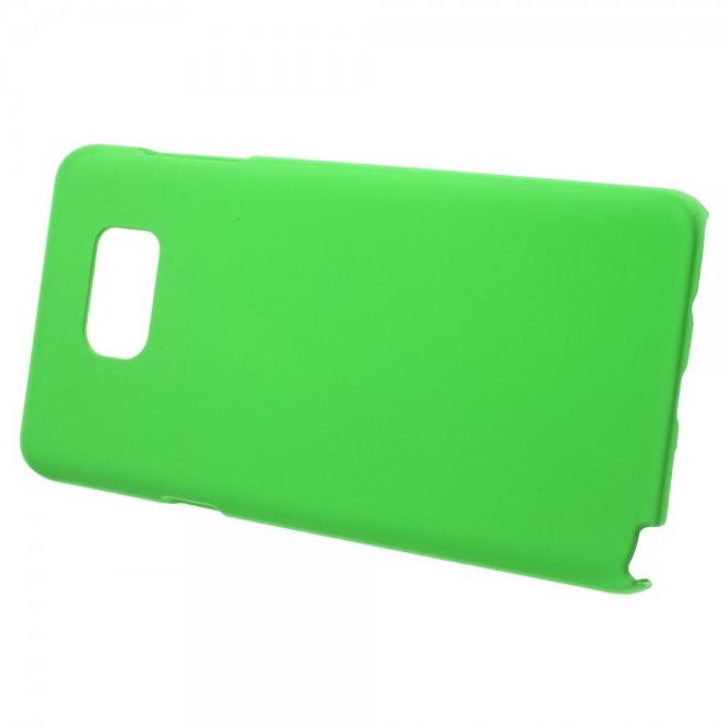 Samsung Galaxy Note 5 Gummiertes Hart Plastik Case - grün