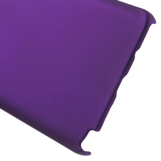Samsung Galaxy Note 5 Gummiertes Hart Plastik Case - purpur