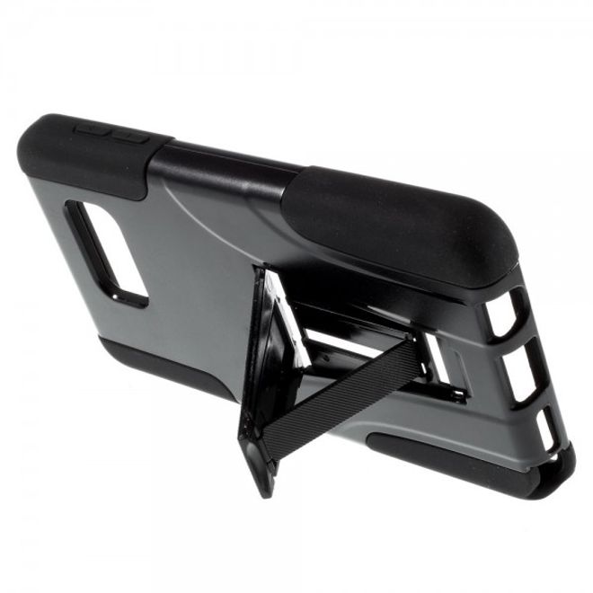 Samsung Galaxy Note 5 2 in 1 Hart Plastik und Silikon Case mit Kickstand