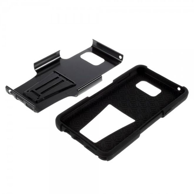 Samsung Galaxy Note 5 2 in 1 Hart Plastik und Silikon Case mit Kickstand