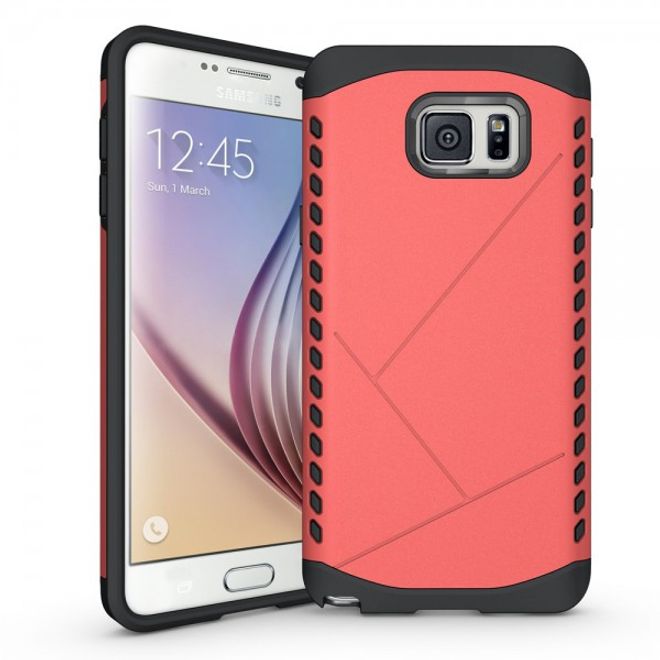 Samsung Galaxy Note 5 Solides Hart Plastik Case - rot
