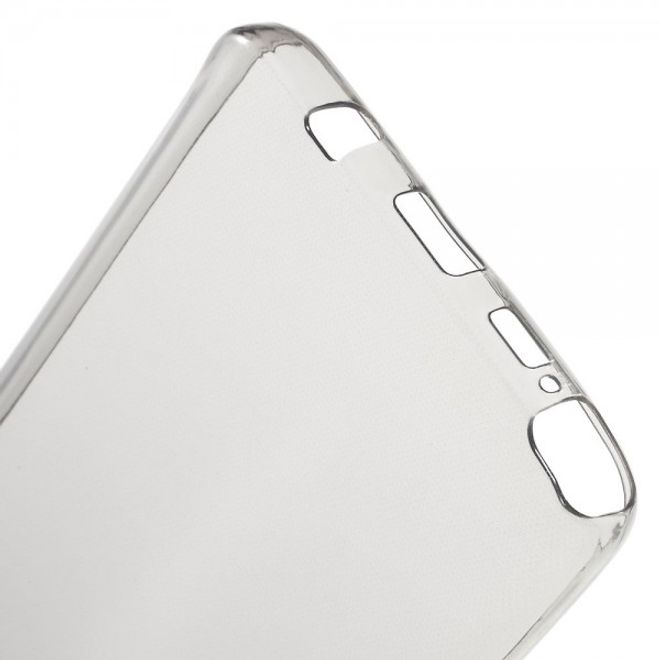 Samsung Galaxy Note 5 Ultradünnes, elastisches Plastik Case - grau